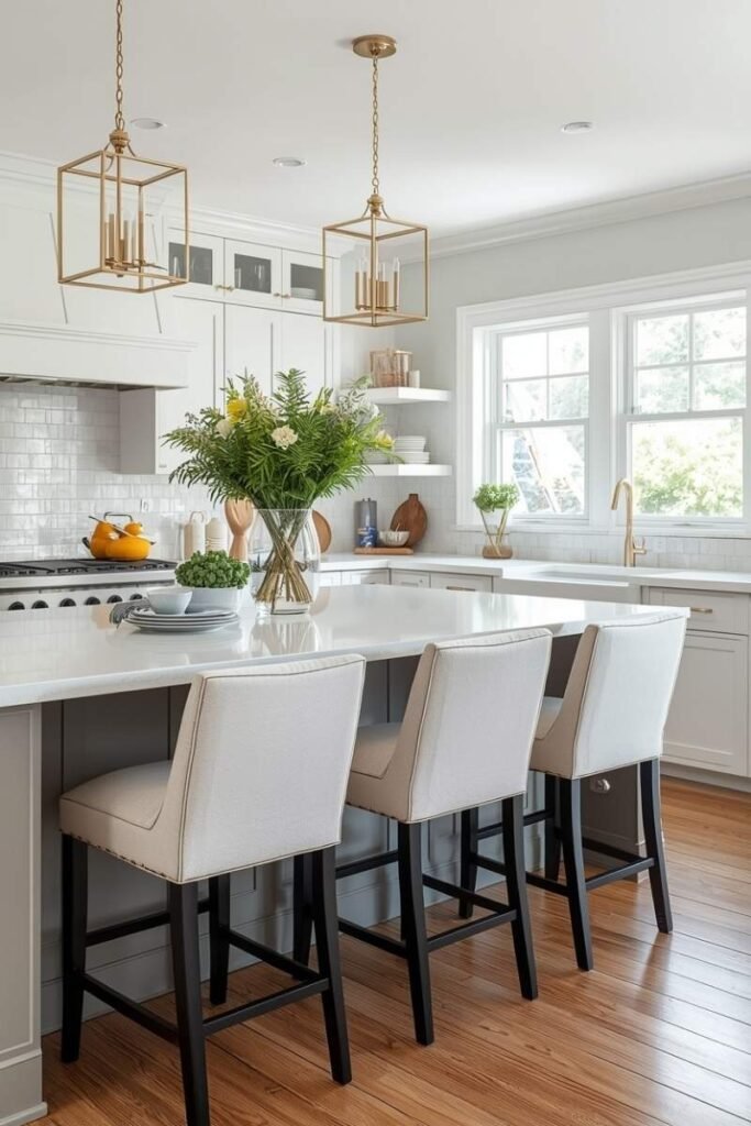 Add Cushions to Bar Stools