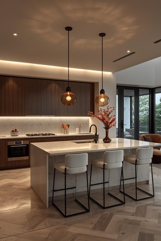 Add Pendant Lighting That Defines the Space