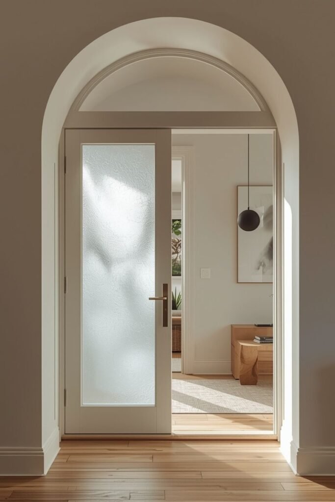Arched Pocket Door Frame