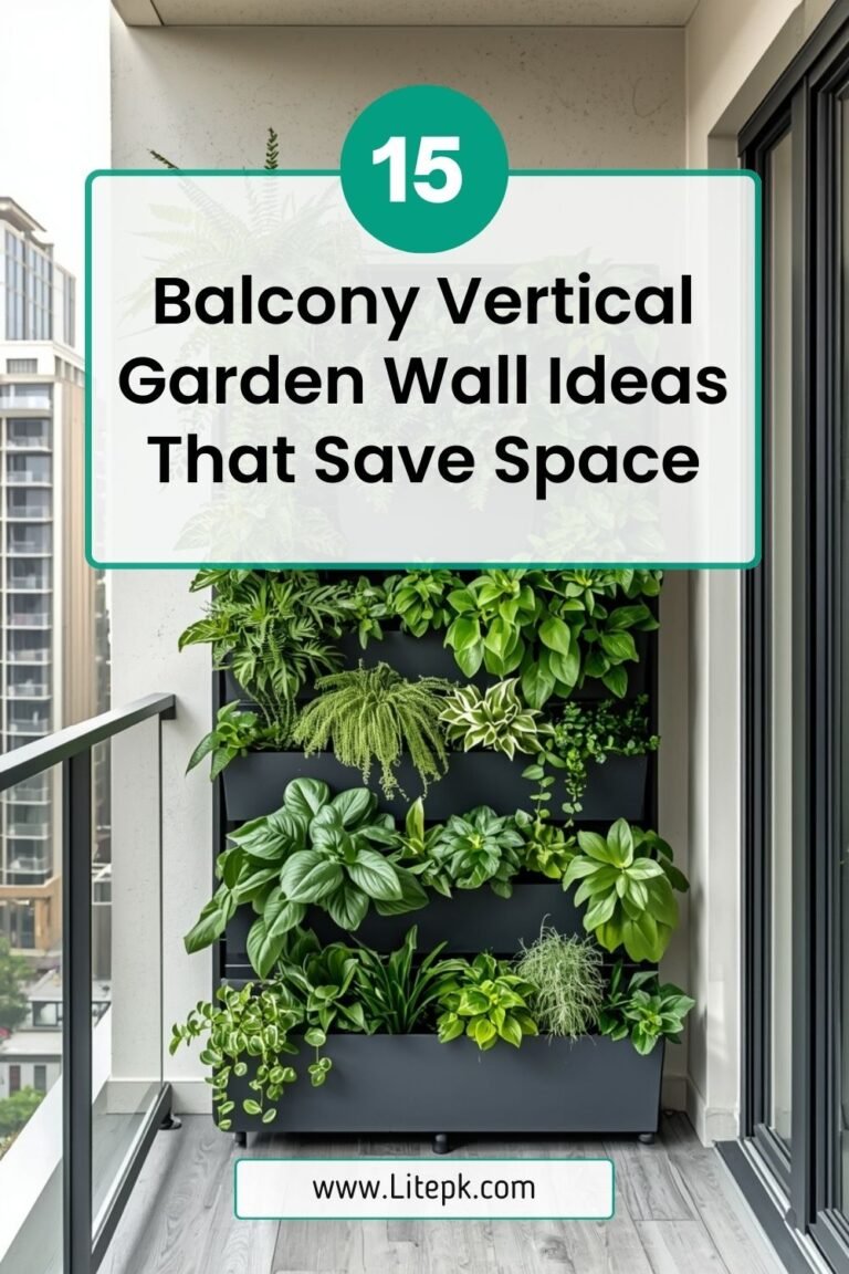 15 Balcony Vertical Garden Wall Ideas That Save Space