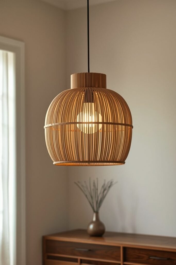 Bamboo Pendant Light