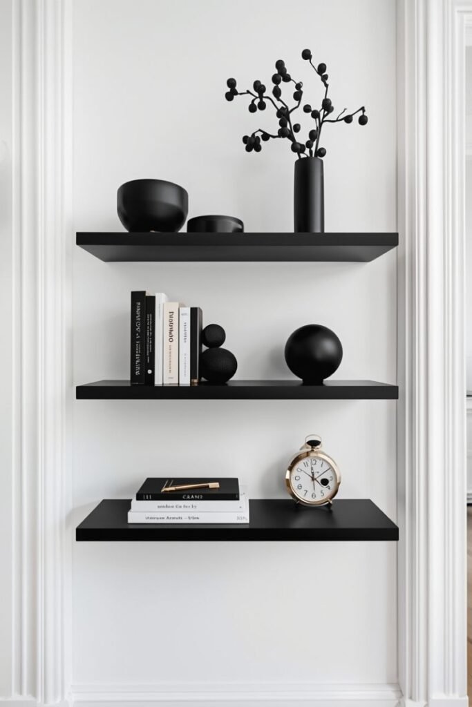 Black and White Contrast Styling