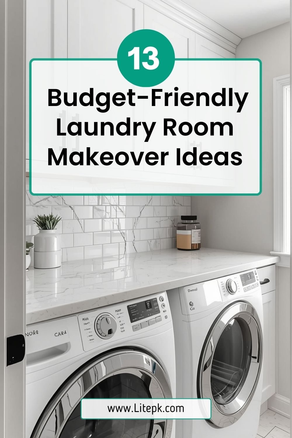 13 Budget-Friendly Laundry Room Makeover Ideas
