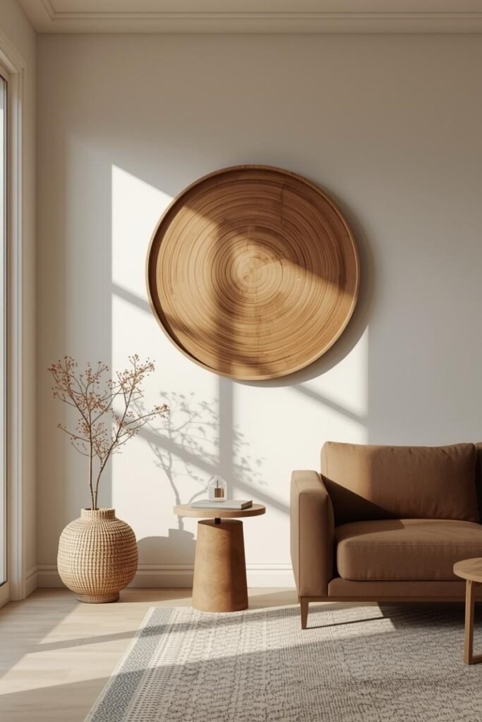 Circular Wooden Wall Panels
