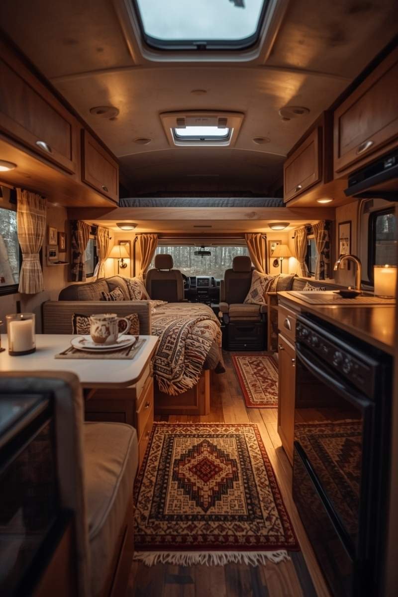 Small Camper Interior Ideas That Feel Spacious | Smart RV Design Tips