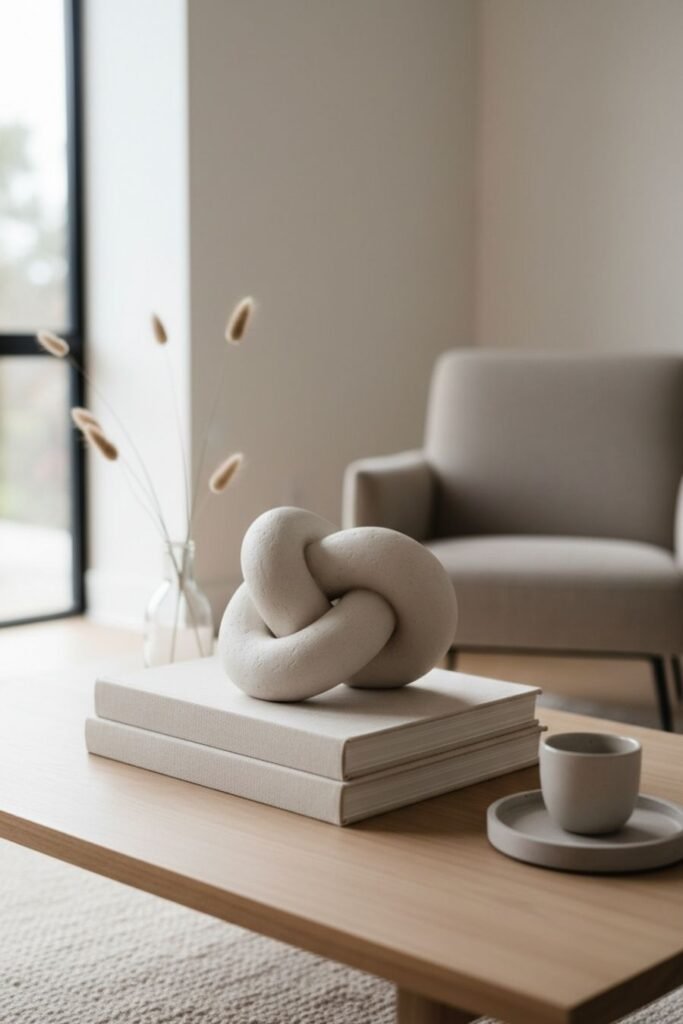 DIY Clay Knot Sculpture