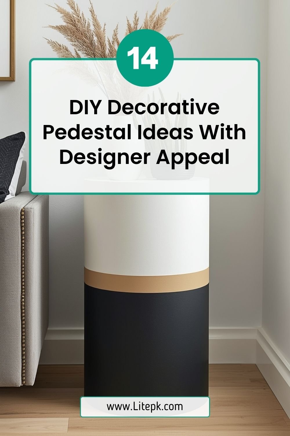14 DIY Decorative Pedestal Ideas With Designer Appeal