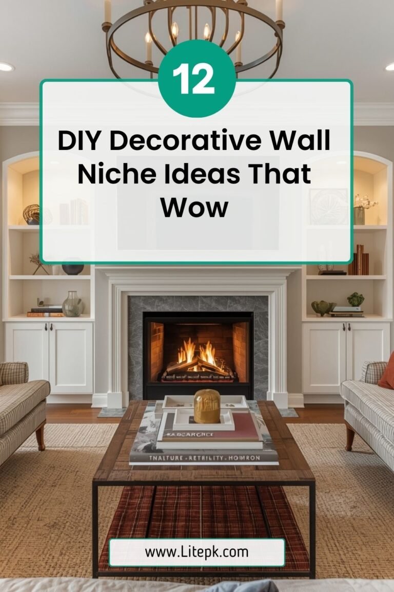 12 DIY Decorative Wall Niche Ideas That Wow