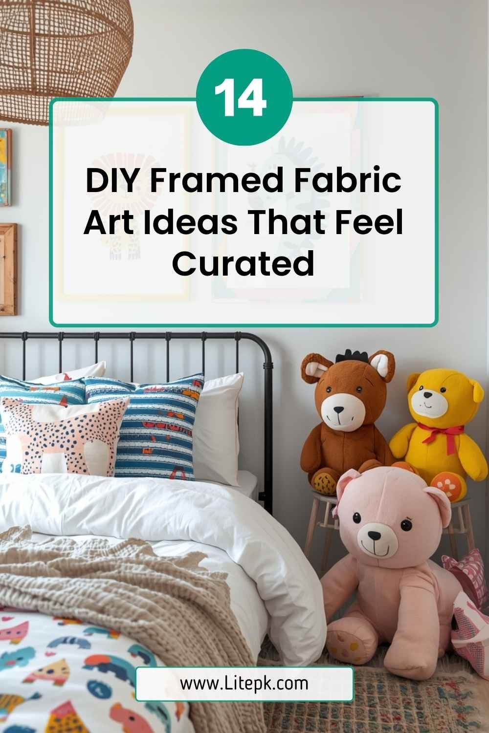 14 DIY Framed Fabric Art Ideas That Feel Curated