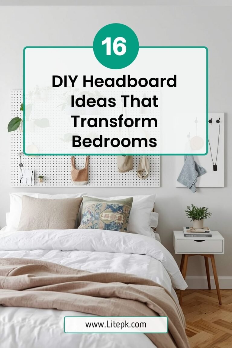 16 DIY Headboard Ideas That Transform Bedrooms