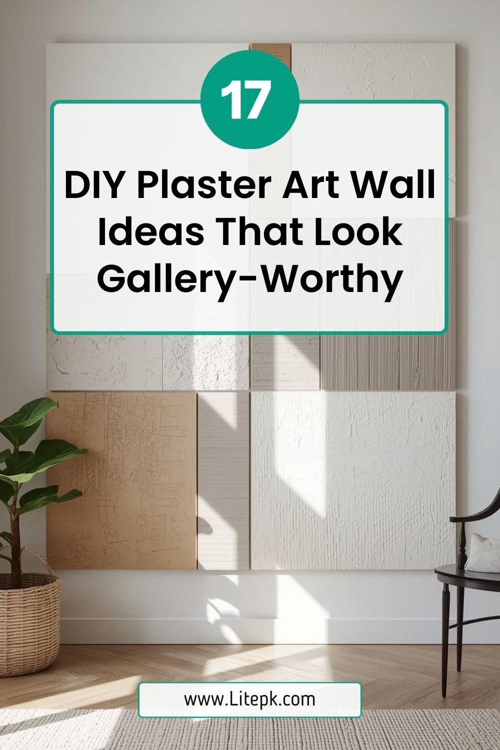 17 DIY Plaster Art Wall Ideas That Look Gallery-Worthy