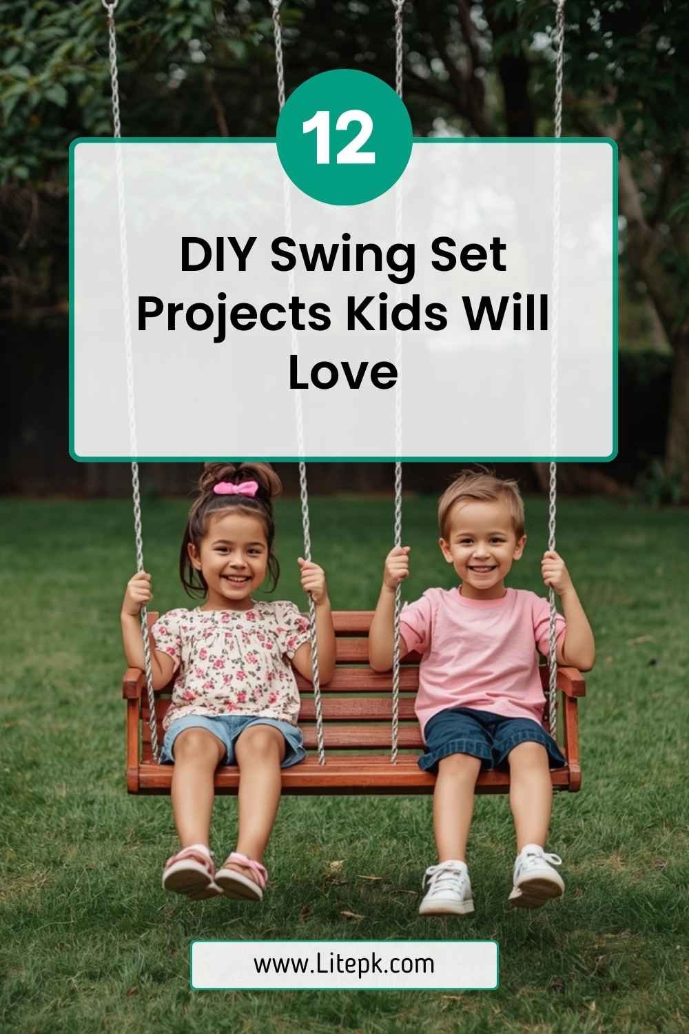 12 DIY Swing Set Projects Kids Will Love