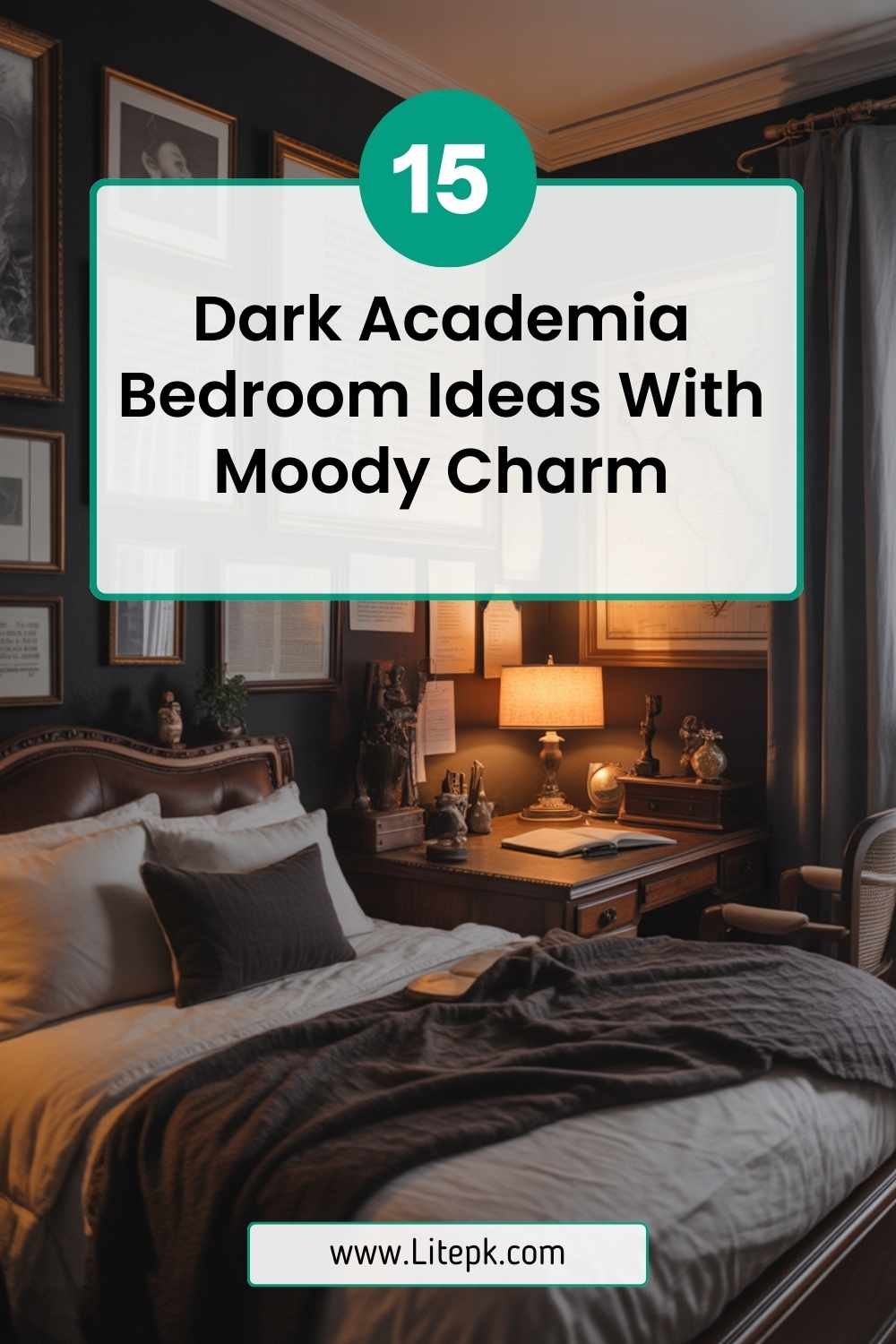 Dark Academia Bedroom Ideas With Moody Charm