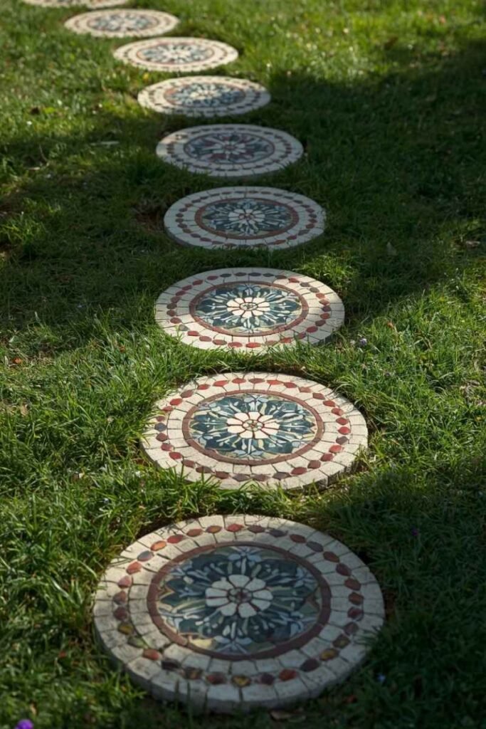 Decorative Garden Stepping Stones