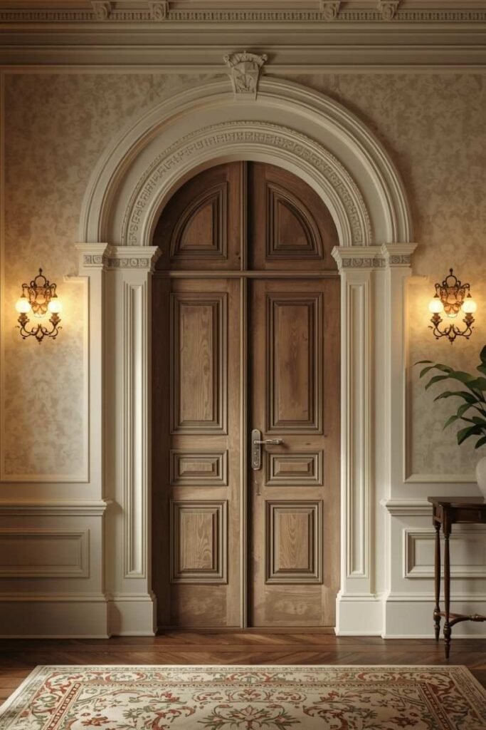 Faux Built In Historic Arch