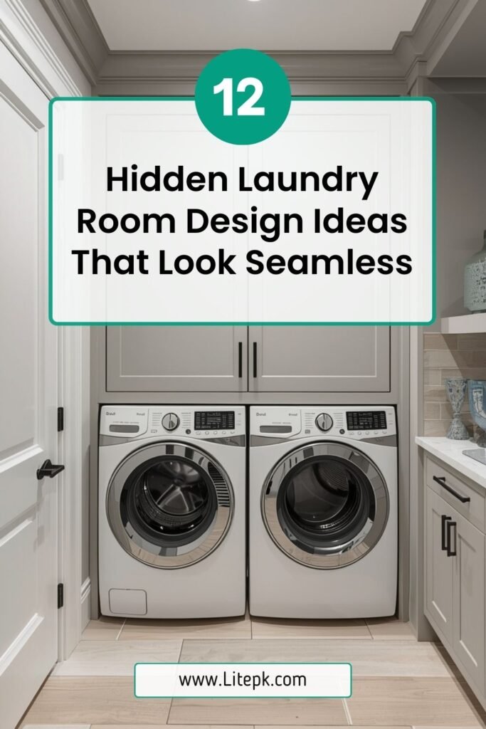12 Hidden Laundry Room Design Ideas That Look Seamless