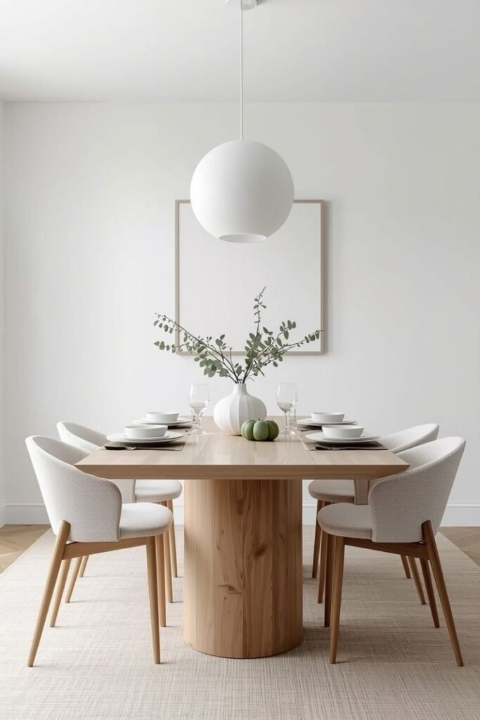 Minimalist Modern Thanksgiving Table
