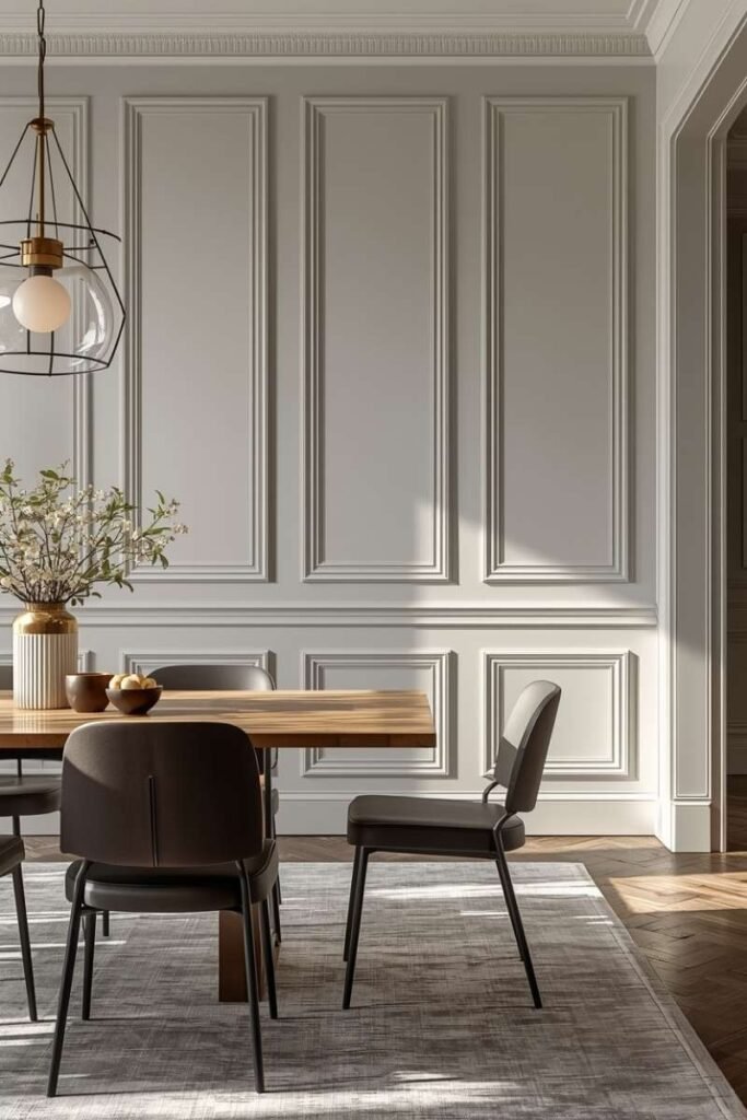 Modern Grid Wall Design