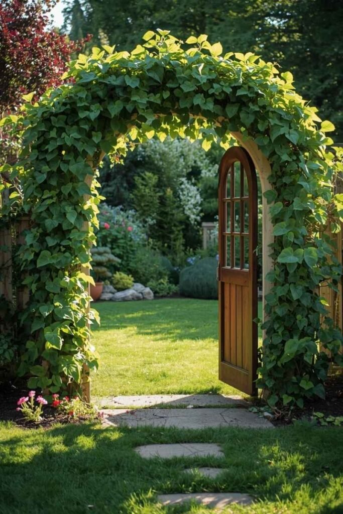 Outdoor Garden Arch Entry