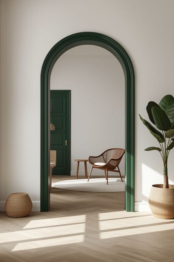 Painted Contrast Arch