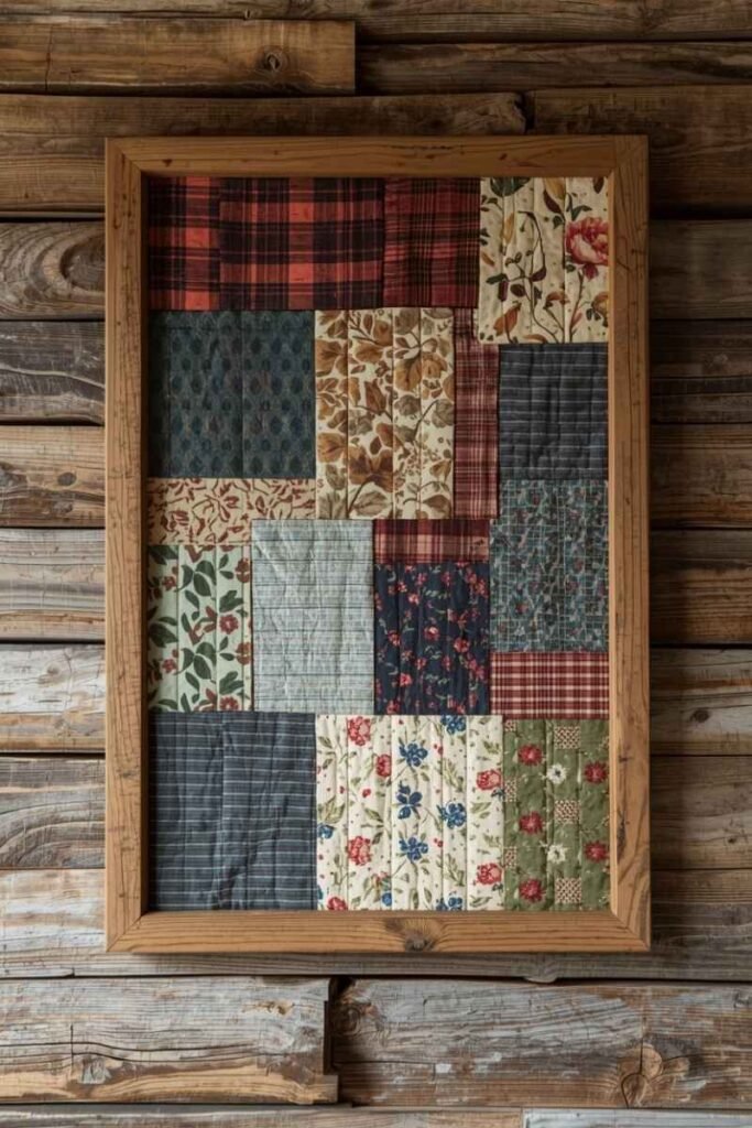 Patchwork Fabric Art