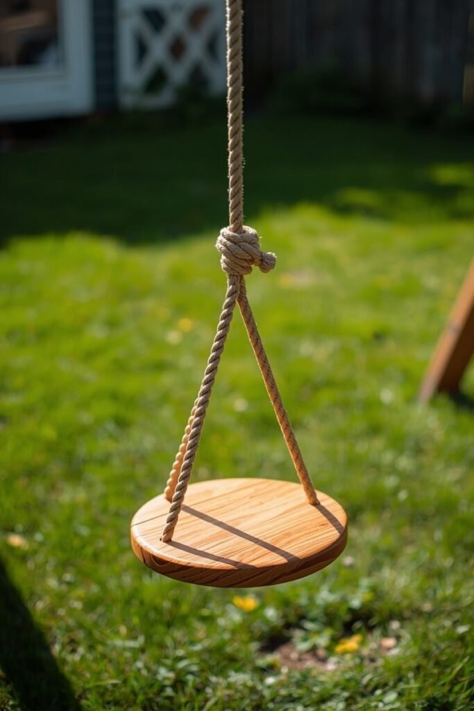 Rope Disc Swing Frame
