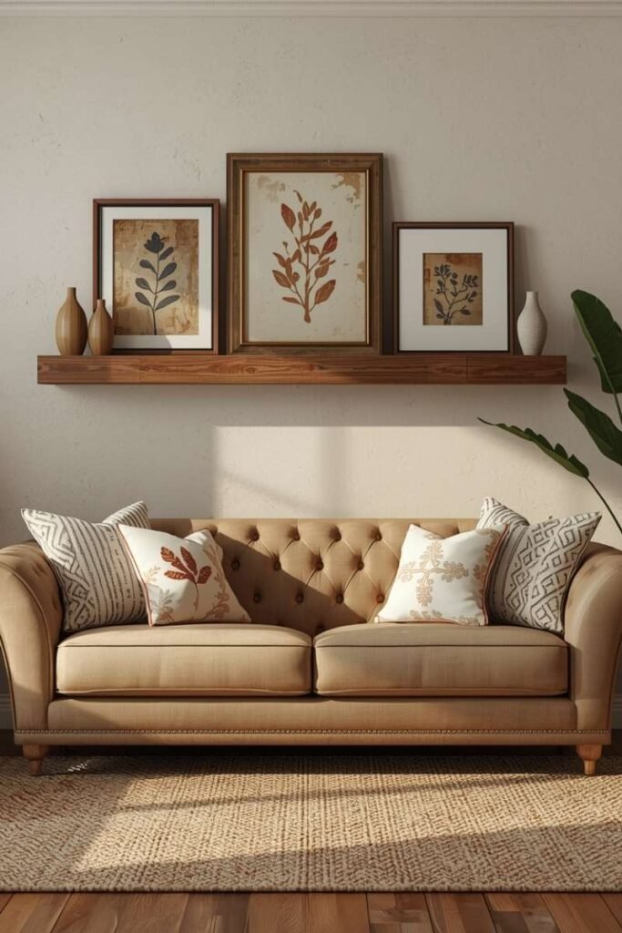 Rustic Wood and Vintage Frames