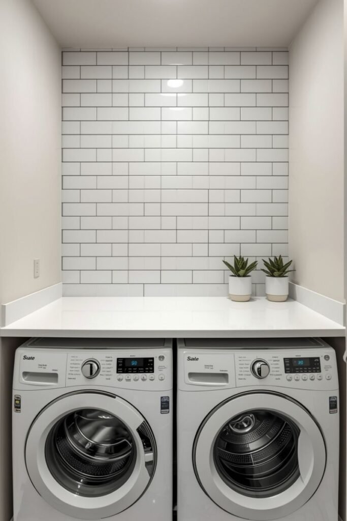 Tile Countertop With Simple Design