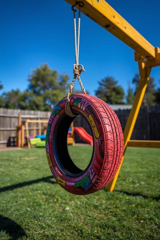 Tire Swing Playground Style