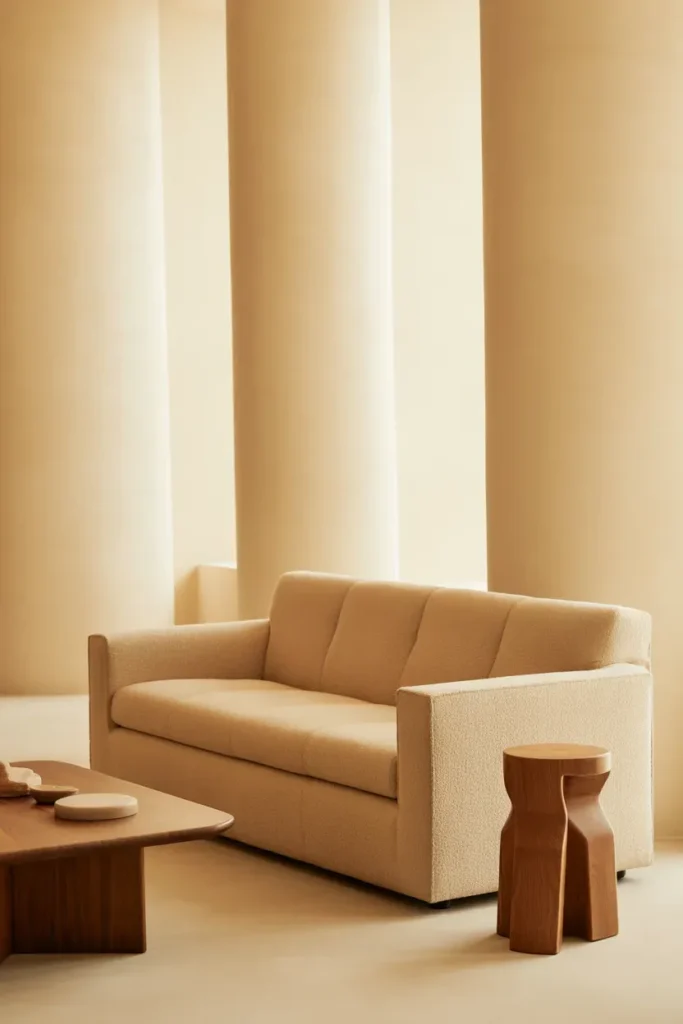 Cream and Sand Serenity