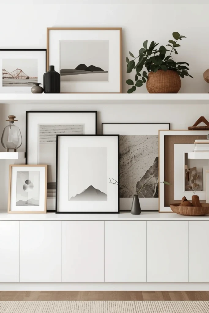 Layered Artwork for Depth and Dimension