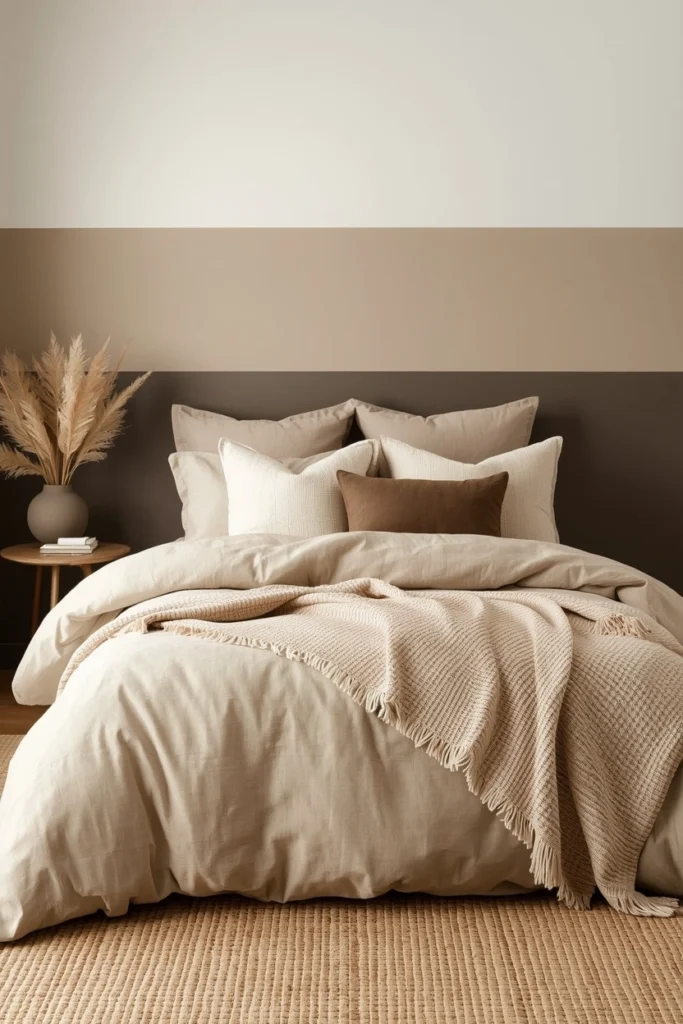Layered Taupe and Sand Color Palette