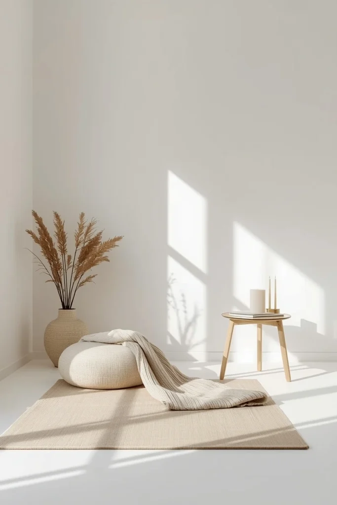 Minimalist Healing Space