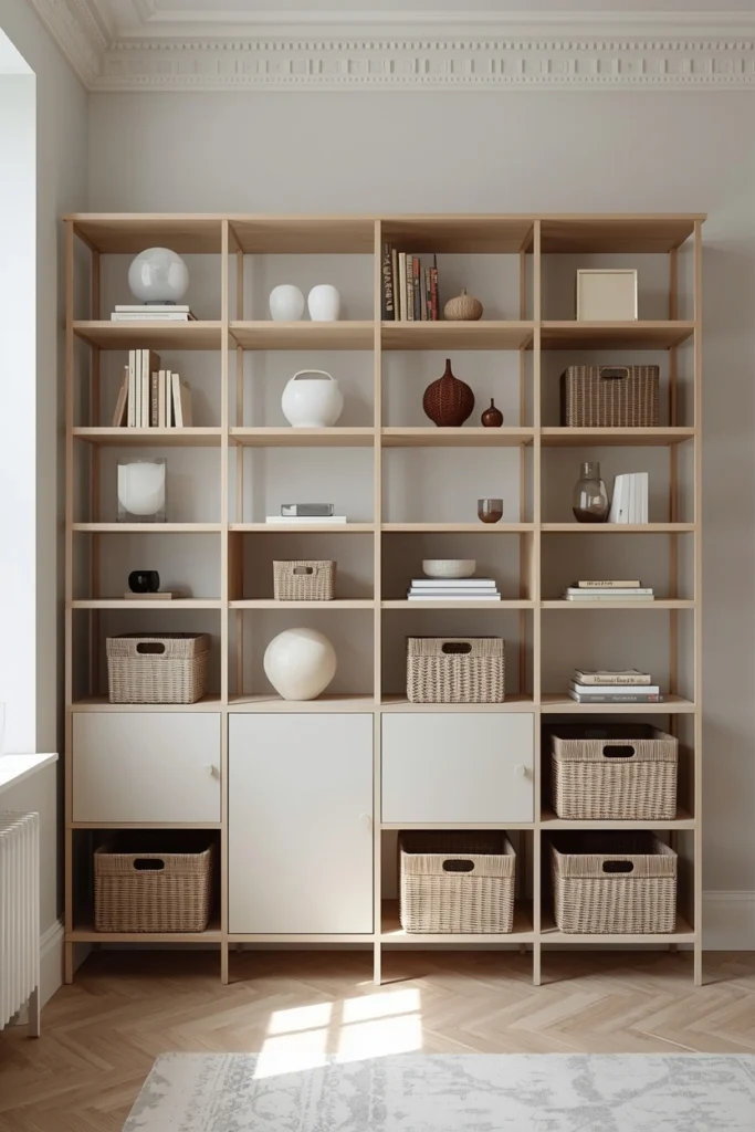 Turn KALLAX Into A Vertical Storage Wall