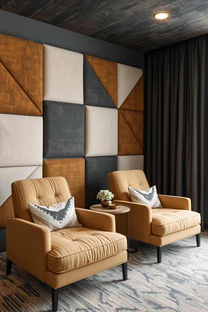 Acoustic Wall Panels as Decorative Art