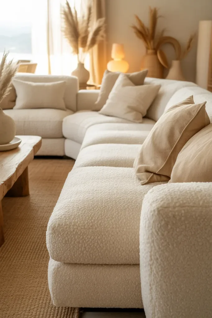 Boucle Texture Sofa Trend