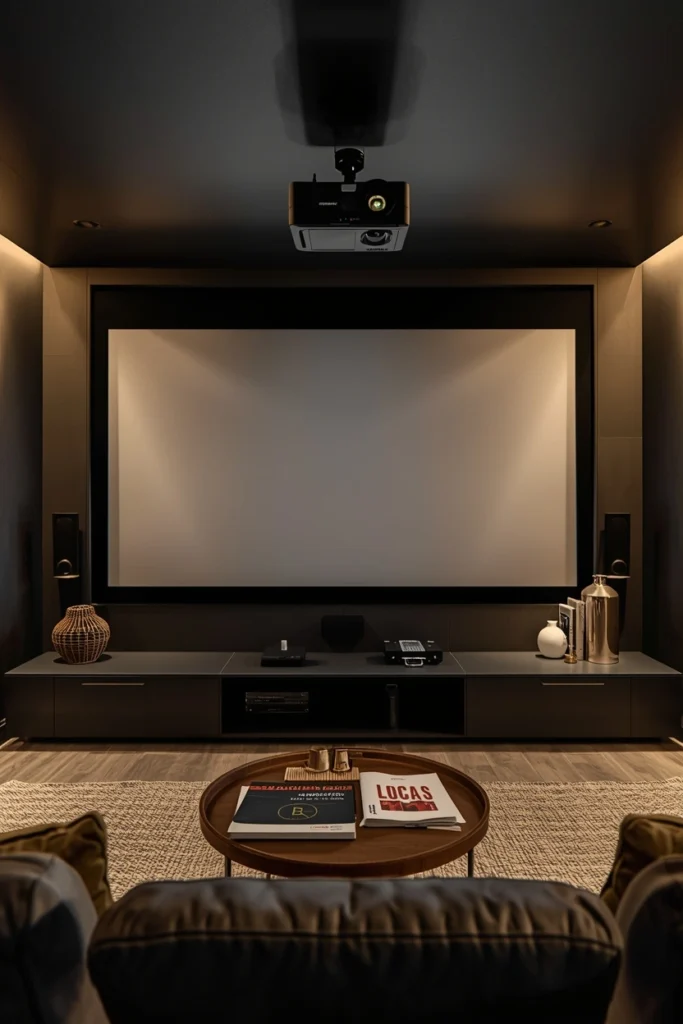 Compact Projector Instead of a Large TV