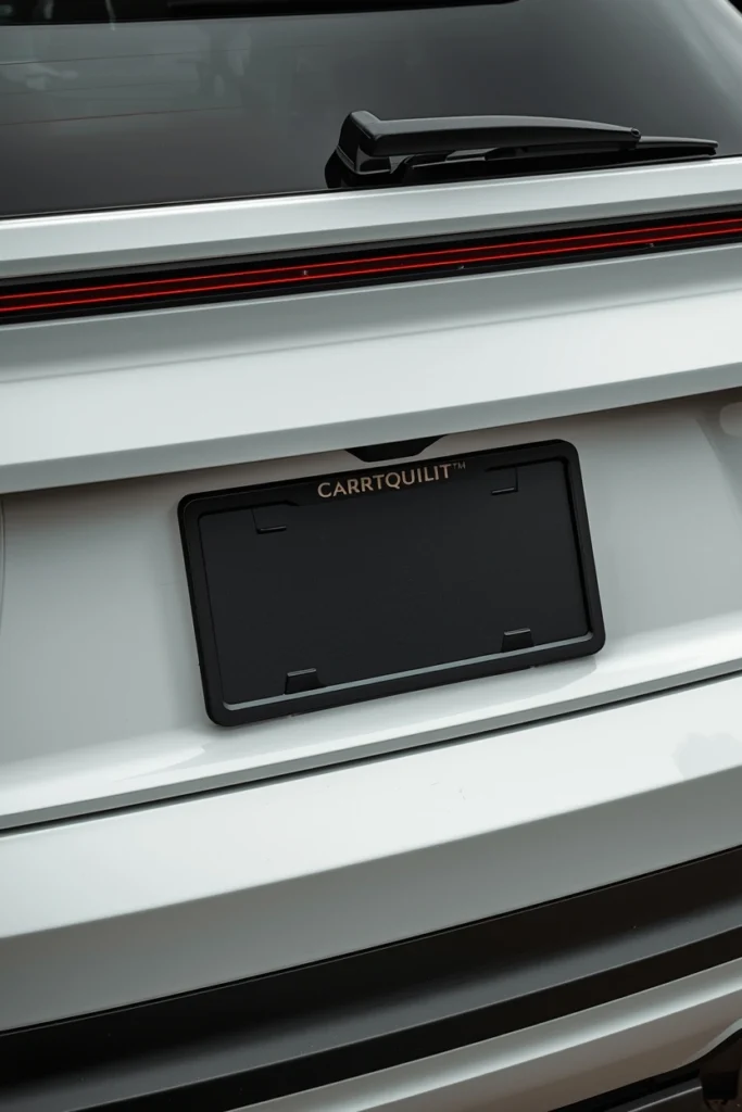 Custom License Plate Frame