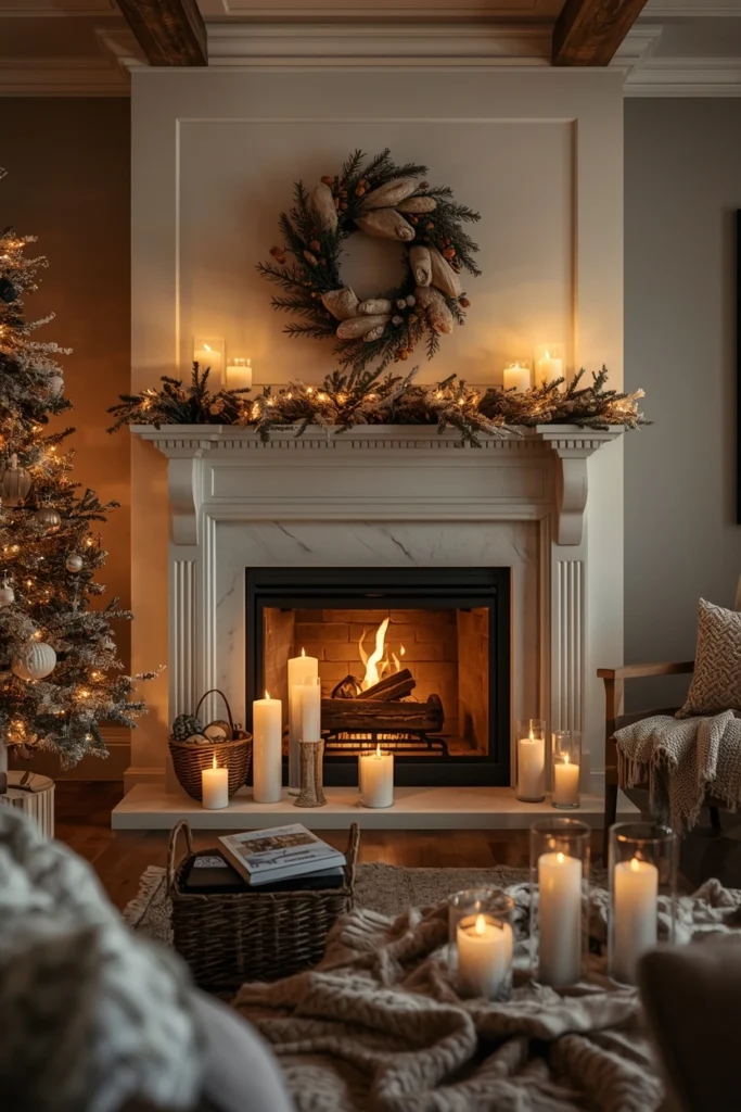 Fireplace or Candle Focal Points