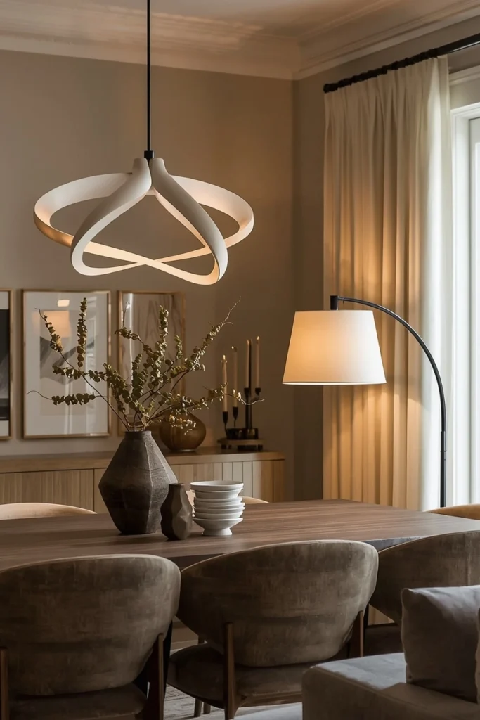 Sculptural Statement Lighting