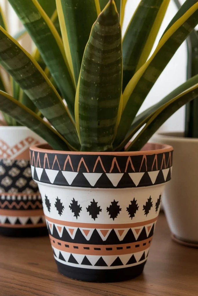 Tribal-Inspired Geometric Motifs