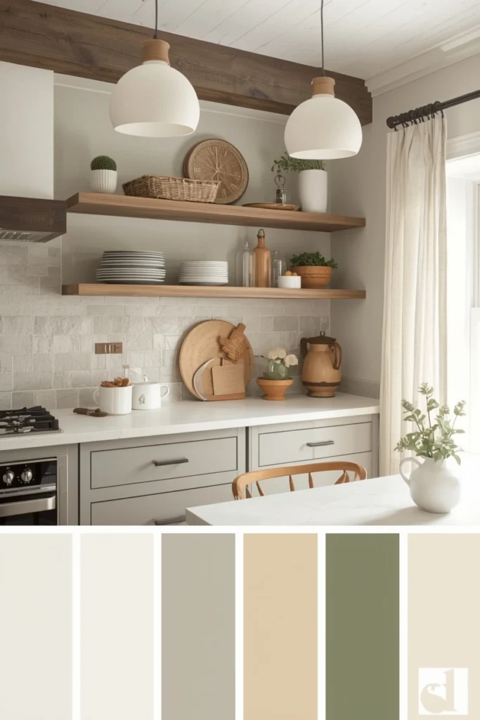 Neutral Farmhouse Color Palette