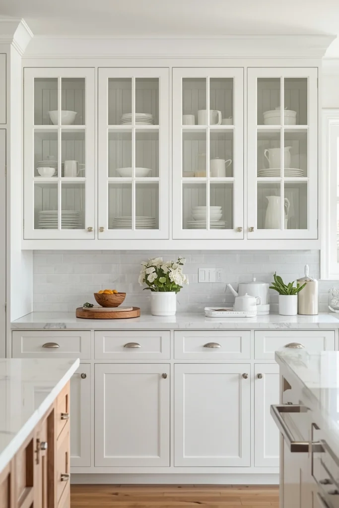 Glass-Front Cabinet Details