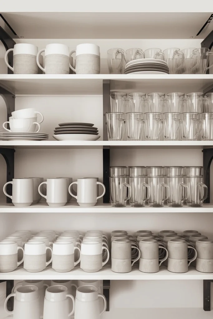 Use Matching Mugs and Glassware