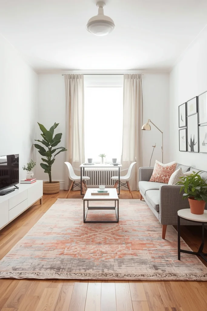 Use Rugs to Define Zones