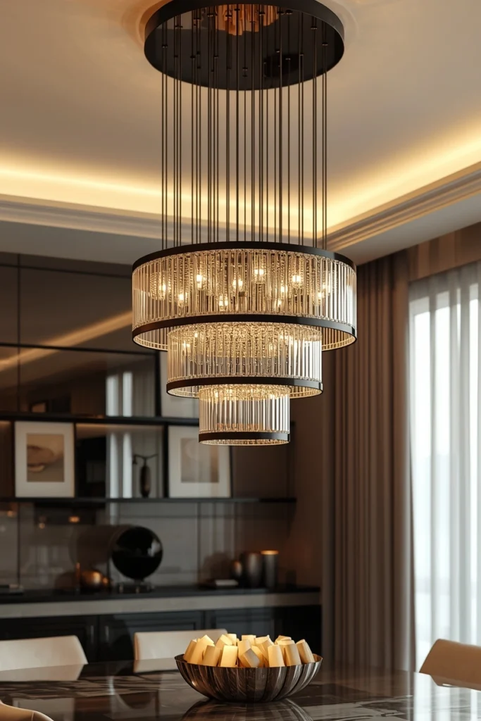 Multi-Tier Modern Chandelier