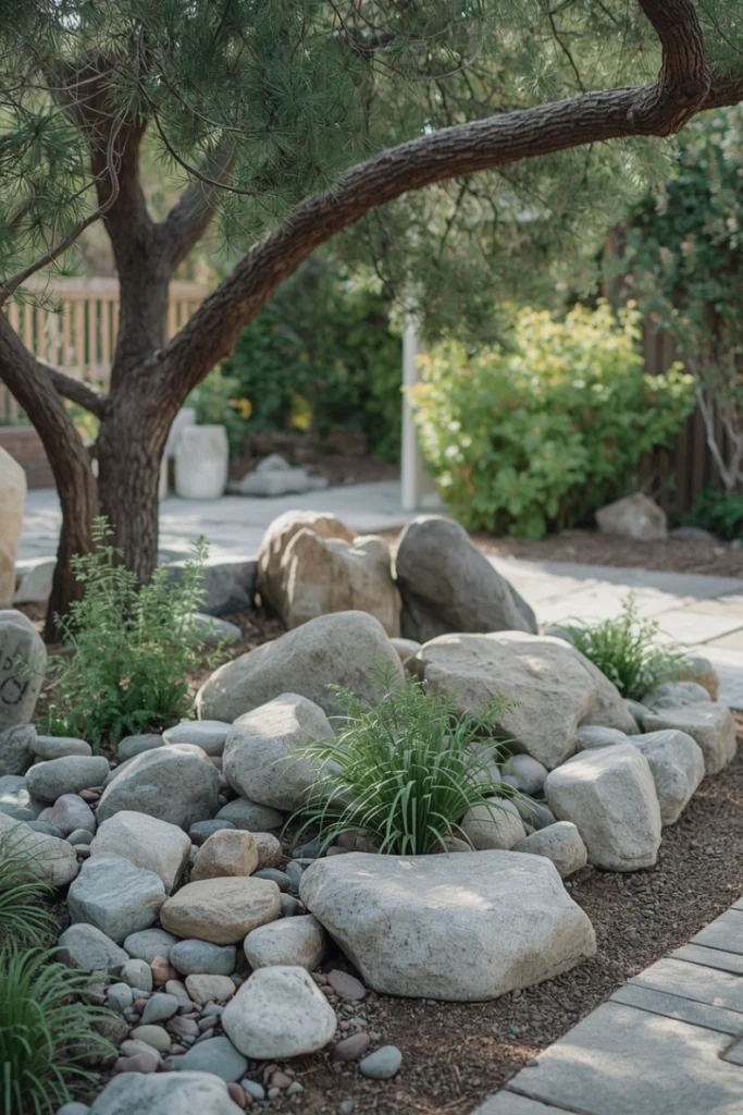 Natural Rock Sculpture Beds