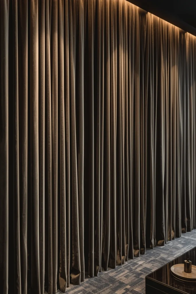 Soft Layered Curtains