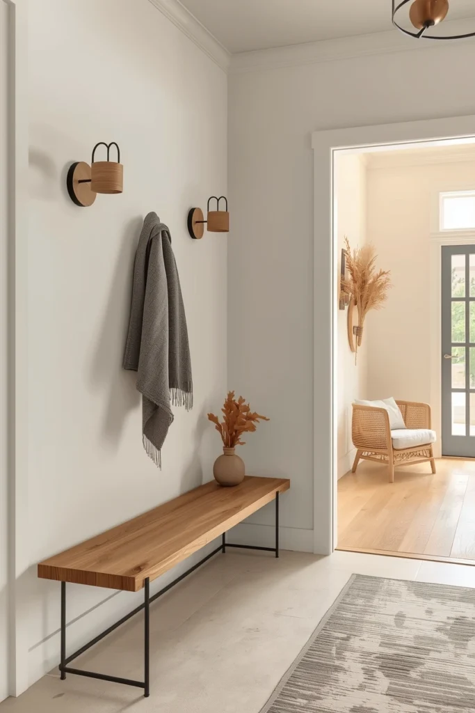 Warm Minimal Entryways