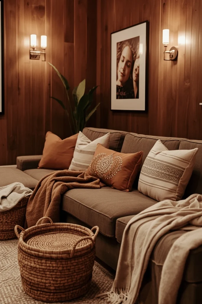 Cozy Blanket and Pillow Styling